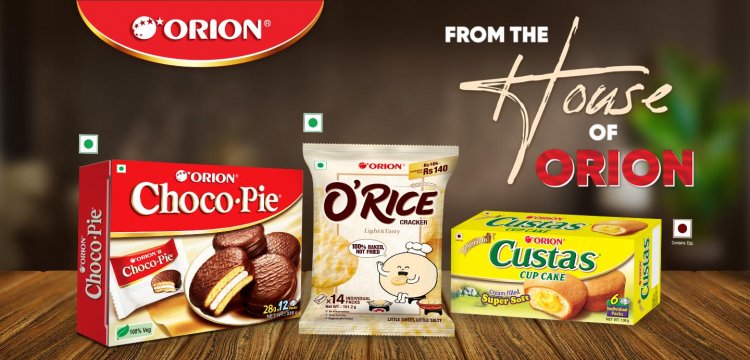 Orion gears up for the festive season, brings Rice Cracker and Custas Cup Cakes in India