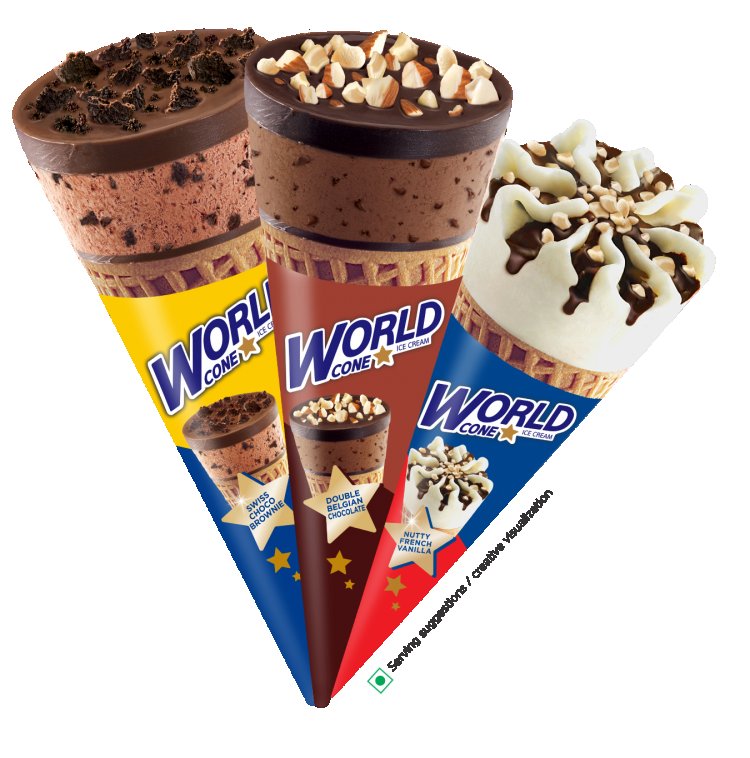 Havmor launches 'World Cone' with 3 new distinctive flavours in India