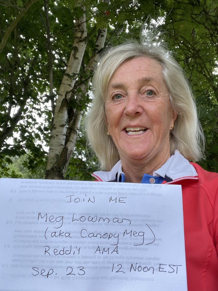 ‘Canopy Meg’ will hold her first live Reddit AMA “Ask Me Anything”, Thursday, 9/23 at 12N ET