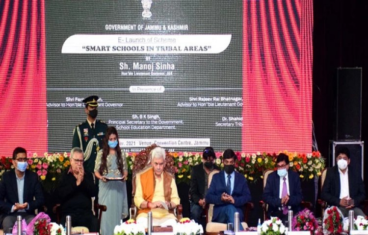 LG launches 'smart schools' in tribal areas of J&K
