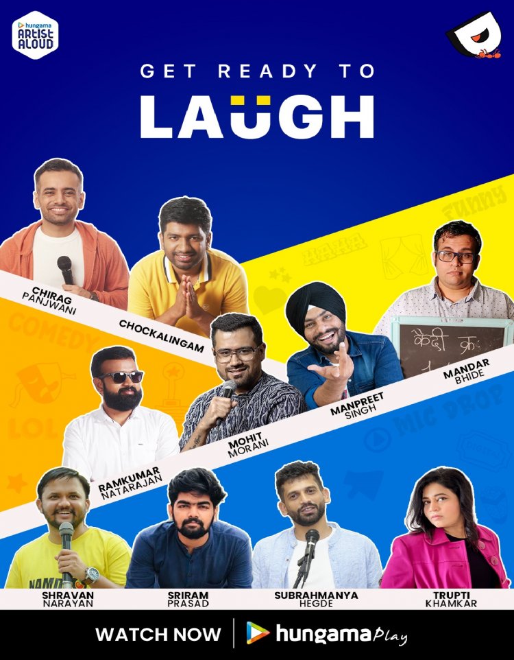 Hungama Artist Aloud and DeadAnt plan a thriving platform for regional stand-up comedy on Hungama Play