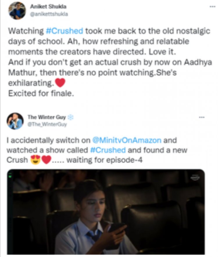 Here’s why Aadhya Anand, from Amazon miniTV's latest series Crushed, has become a nationwide crush