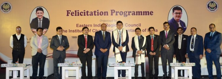EIRC of ICAI organised an Interaction cum Felicitation Programme in Kolkata