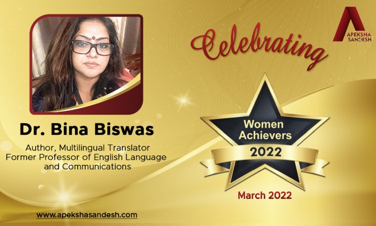 We need truths to be told to the youth - Author and Multilingual Translator, Dr. Bina Biswas