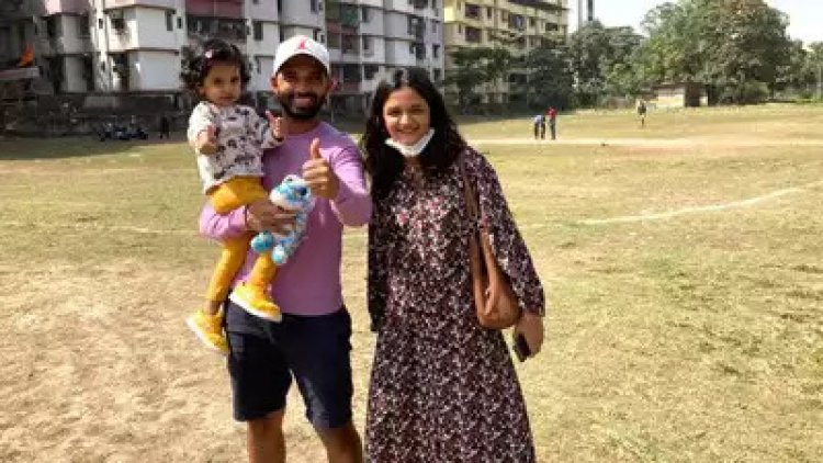 Rahane visits his school and first cricket ground