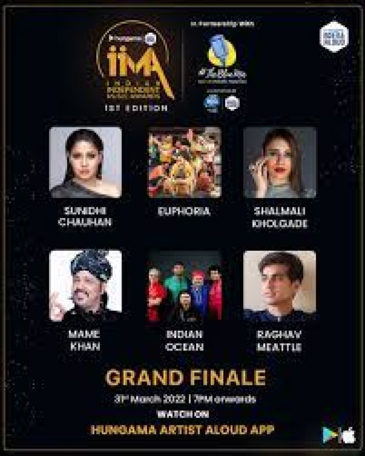 Singing sensations Sunidhi Chauhan, Euphoria, Indian Ocean and many more all set to perform at the 1st Ever Indian Independent Music Awards