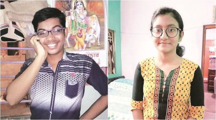 Madhyamik toppers credit their parents for their success