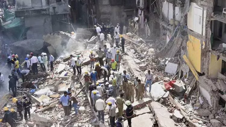One dead, 15 injured in Mumbai building collapse