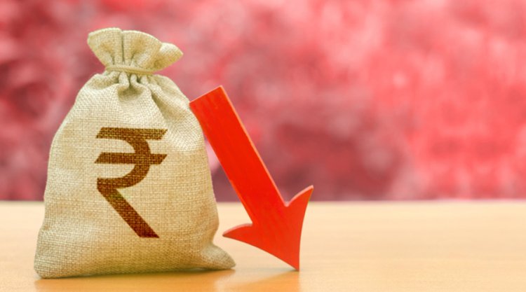 Rupee depreciates 8 paise, hits record low of 77.82 against dollar