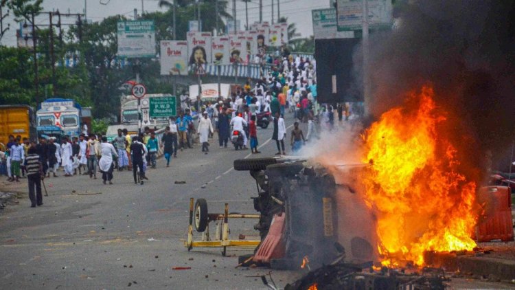 Fresh violence occurs in Howrah's Panchla; protesters clash with police
