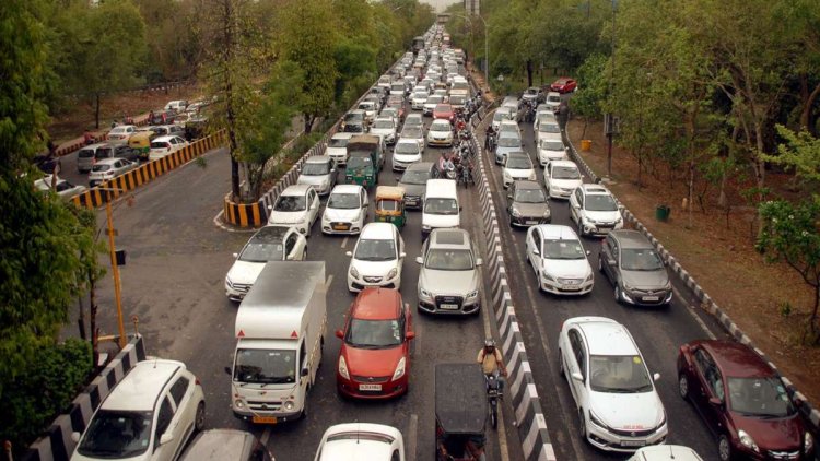 Traffic affected on several roads in central Delhi