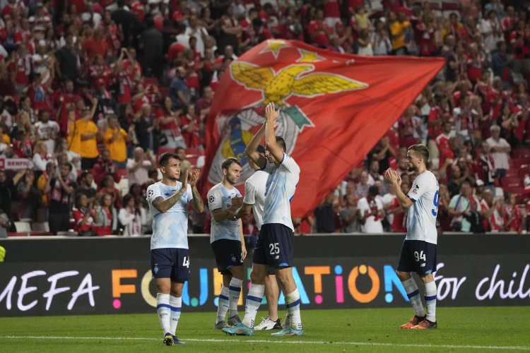 Benfica denies Dynamo Kyiv unlikely spot in Champions League