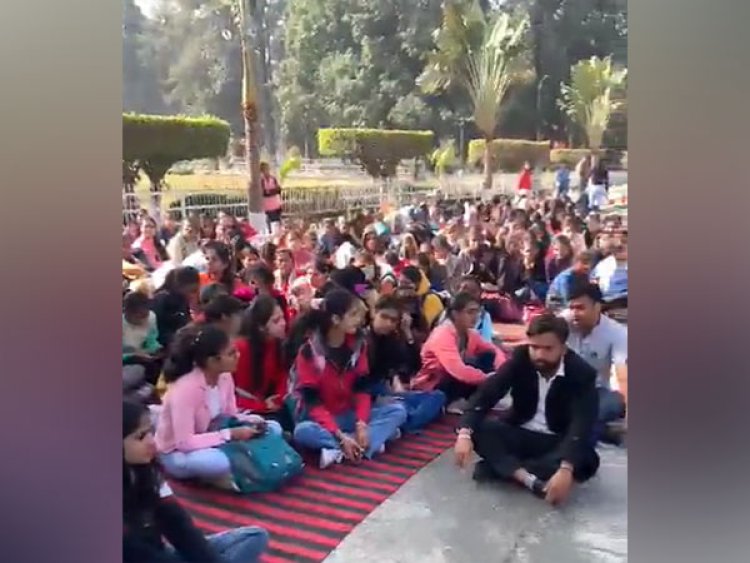 Students stage protest at Kurukshetra university against fees hike