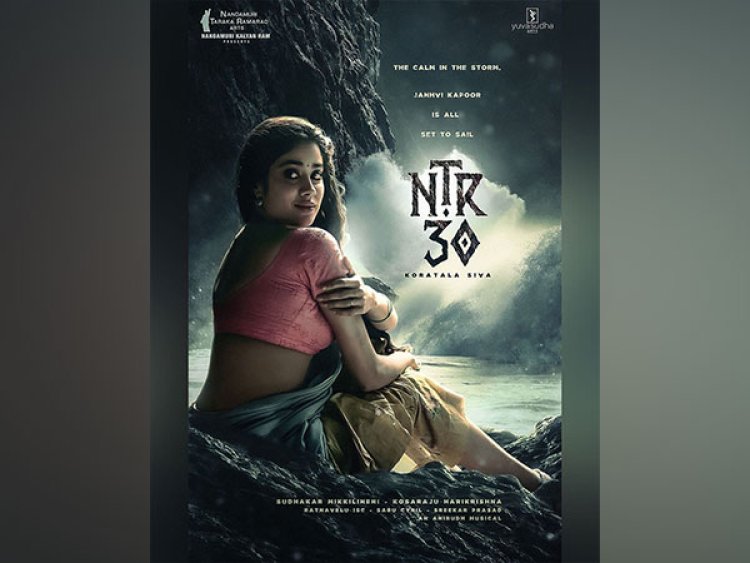 Janhvi Kapoor drops first look from south debut 'NTR-30'