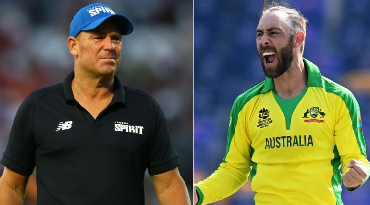 Shane Warne reached out to me during a tough phase, says Glenn Maxwell