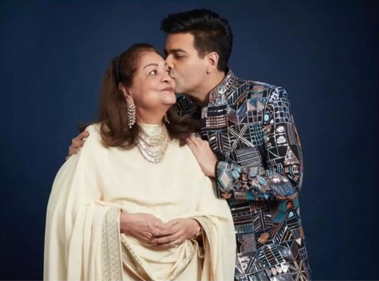 Karan Johar pours his heart out in this lovely birthday post for his mom Hiroo Johar