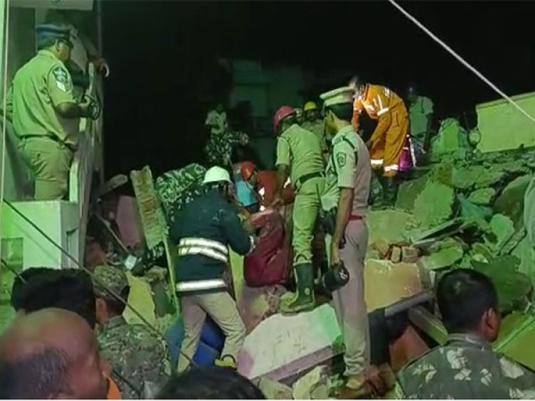 3 dead, 6 injured  in Vishakapatnam building collapse