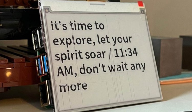 Designer develops ChatGPT-based AI clock that tells time with short poems