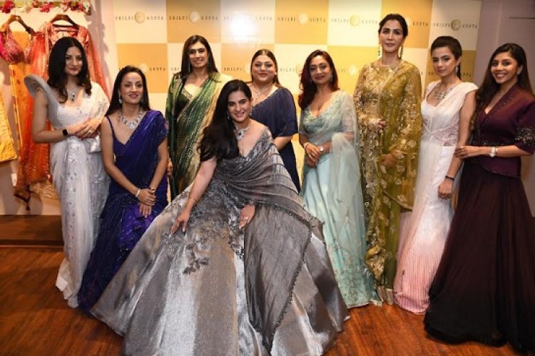 Designer Shilpi Gupta Unveils her Collection 'AKS' - The Reflection