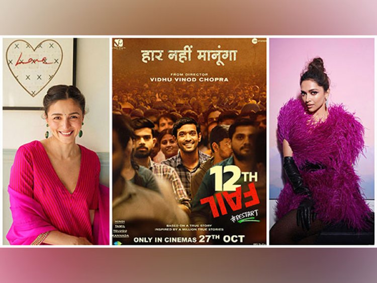 Deepika Padukone reacts to Alia Bhatt's review on '12th Fail'