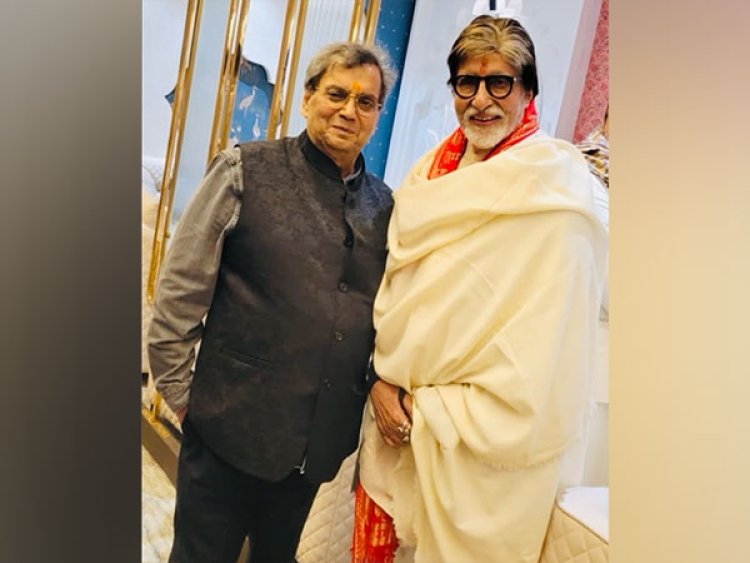 "When two old friends meet..." Subhash Ghai shares joyful moment with Amitabh Bachchan from Ayodhya