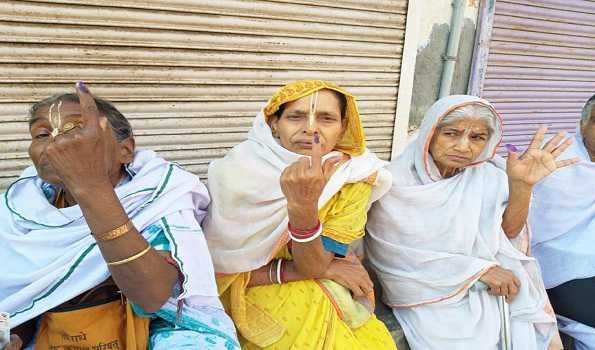 21.52 per cent voting recorded till 11 am in Bihar