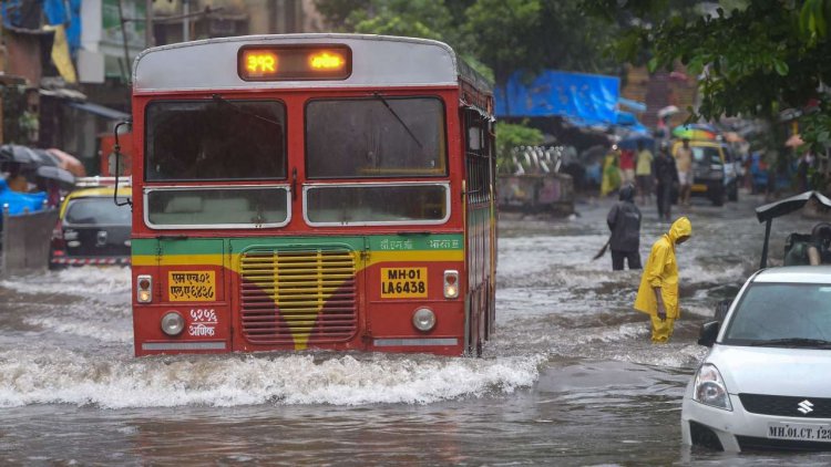 Heavy rains return to Mumbai; rail, road traffic hit
