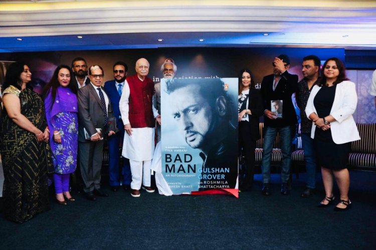 Gulshan Grover launches autobiography in Delhi with industry friends