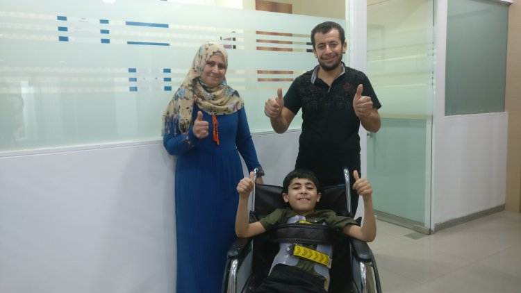 Global Hospital successfully treats 11-year-old Kurdistani boy with a rare spinal cord disorder