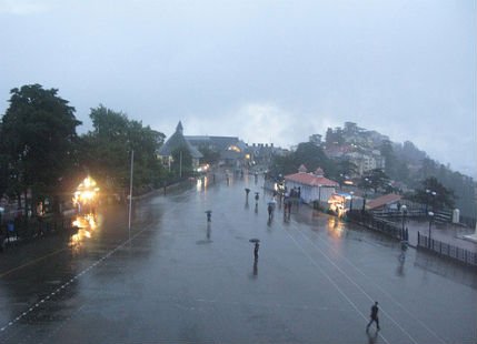 Rains in parts of Himachal bring mercury down