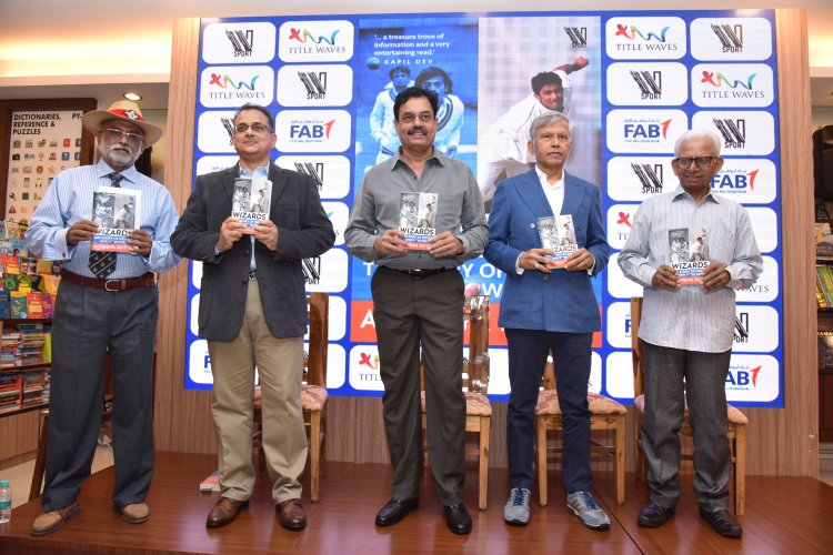 “What remains common to all great spinners is that they are ‘technically perfect’” Said Anindya Dutta in presence of former cricketers Dilip Doshi, Dilip Vengsarkar and Padmakar Shivalkar