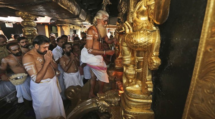 Ayyappa temple opens, devotees throng to offer prayers