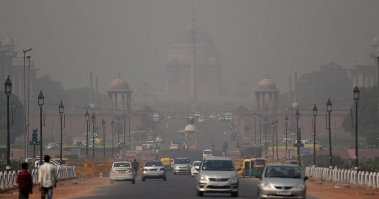 Delhi air quality in 'very poor' category