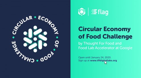 Thought For Food and Food Lab Accelerator at Google (FLAG) Launch the Inaugural Circular Economy of Food Challenge