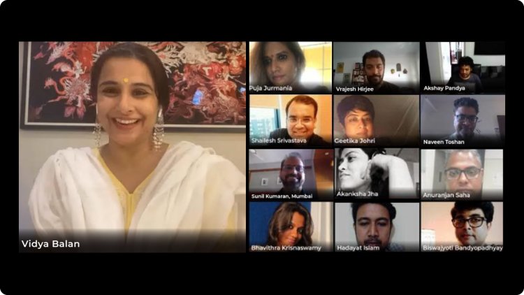 Vidya Balan spreads the spirit of positivity and cheer amongst the BIG FM workforce as she graces ‘Onward and Upward – The Big FM Morning Show’