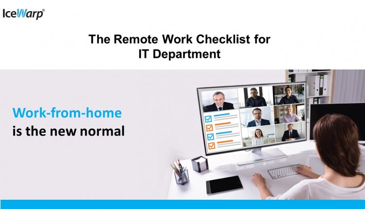 IceWarp in association with Orient Technologies Organizes a Webinar on Remote Work Checklist for IT Department