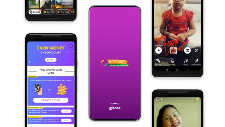 Roposo is India’s No.1 Short Video App after TikTok Ban