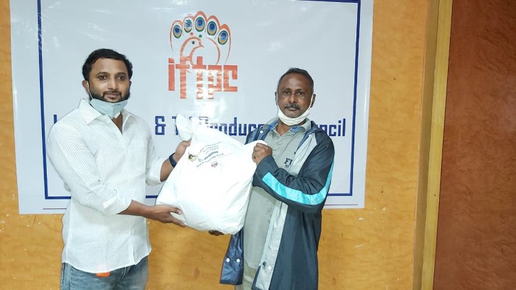 IFTPC Distributes Food Bags To Junior Artists