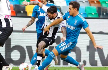 Juventus loses 2-1 at Udinese, fails to secure Serie A title