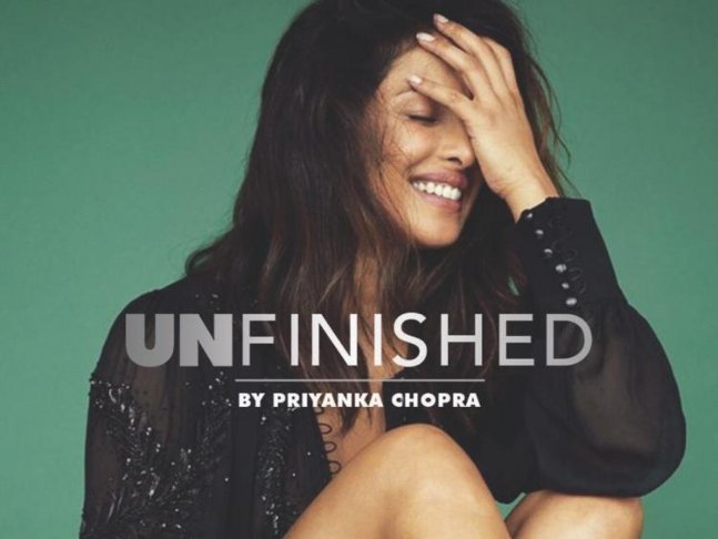 Priyanka Chopra finishes her memoir, says every word reflection into her life