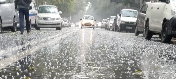 Delhi'ites wake up to rains