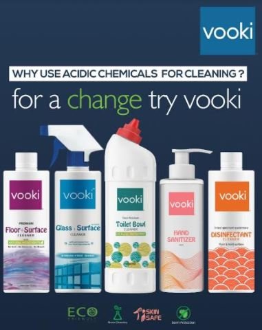 vooki Launches "Green Chemistry" Based Premium Household Products for Retail and Etail