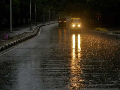 Light rain in parts of Delhi