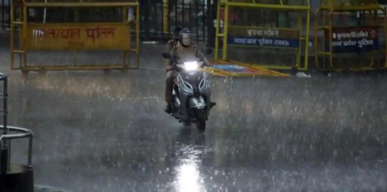 Parts of UP receive light to moderate rain