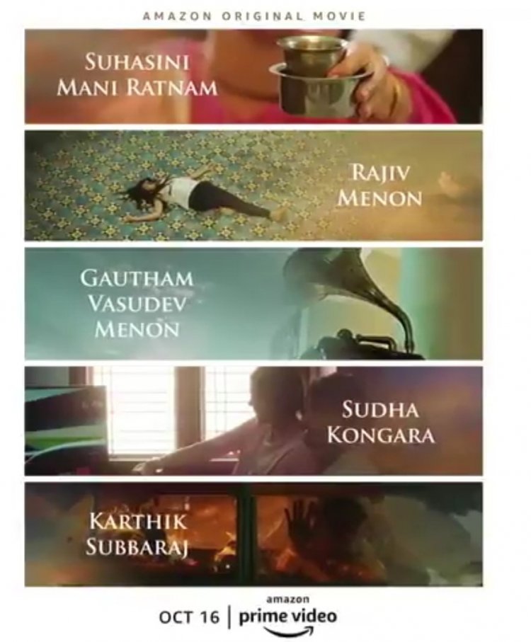 Amazon Prime Video to Launch Amazon Original Movie Putham Pudhu Kaalai, an anthology of five Tamil short films