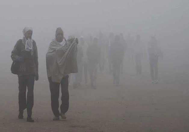 Dense fog in parts of Uttar Pradesh