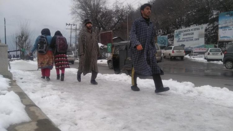 Minimum temperatures rise marginally across Kashmir