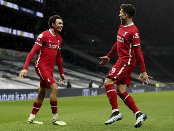 Liverpool beats Spurs 3-1 to revive faltering title defense